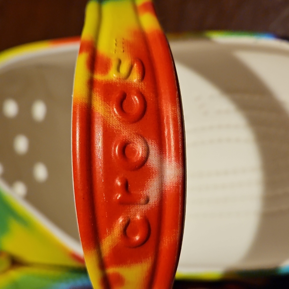 CROCS  Rainbow Tie-Dye Clogs - Picture 2 of 6